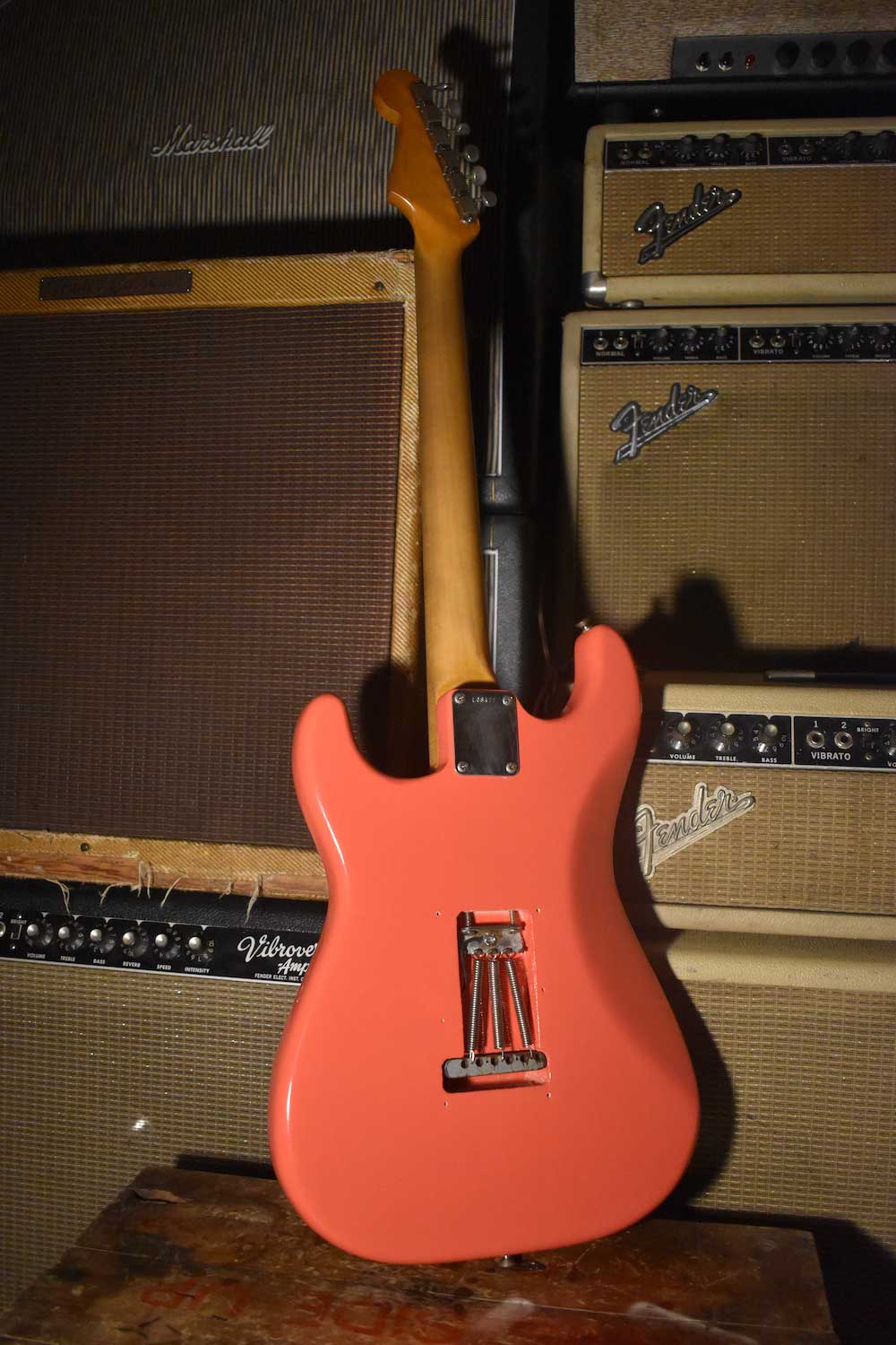 1963 Fender Stratocaster Fiesta Red - Serial: L08477 - Cesco's 