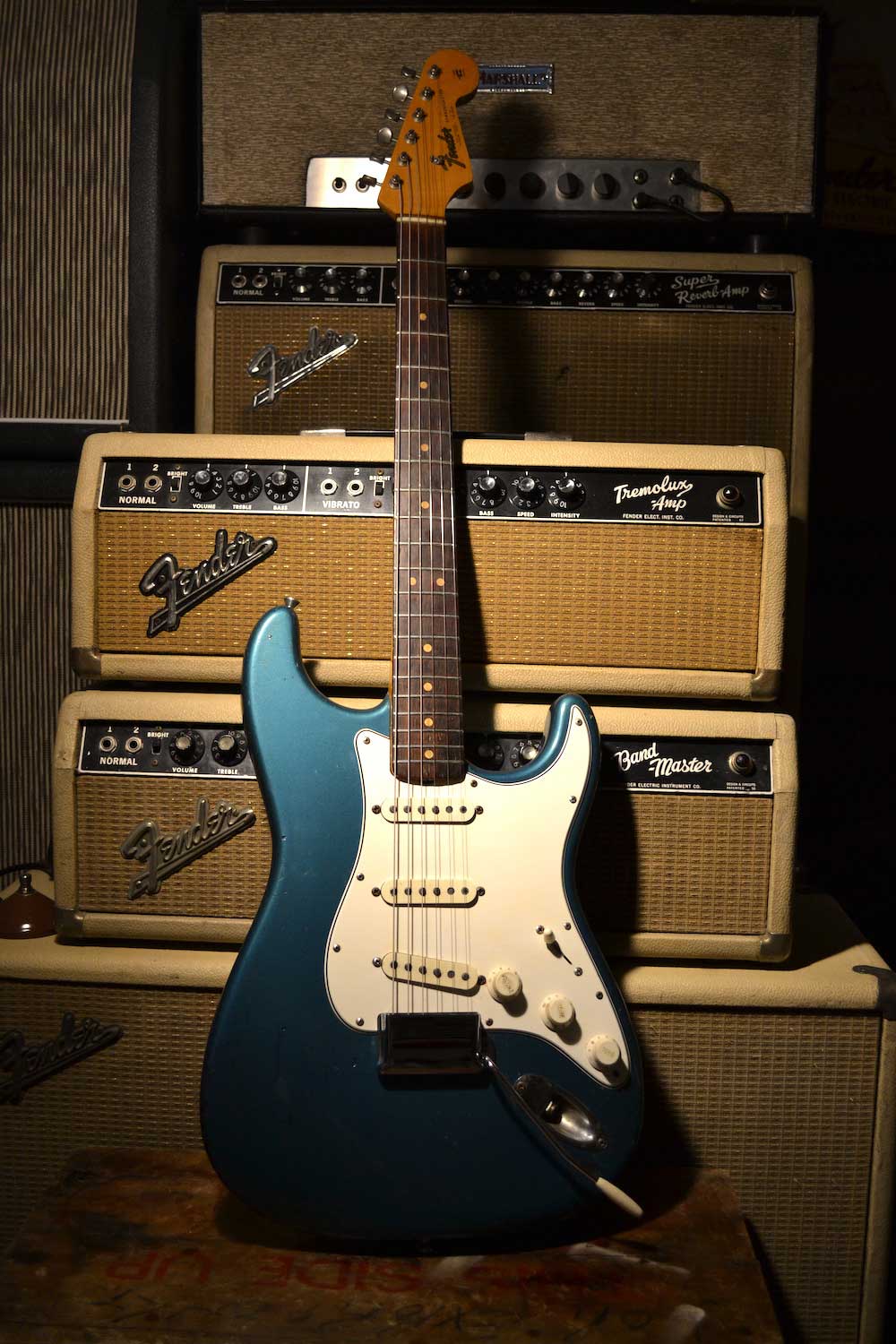 Hollow Phonetics Bangladesh 1964 Fender Stratocaster Lake Placid Blue - Serial: L69250 - Cesco's Corner  Guitars