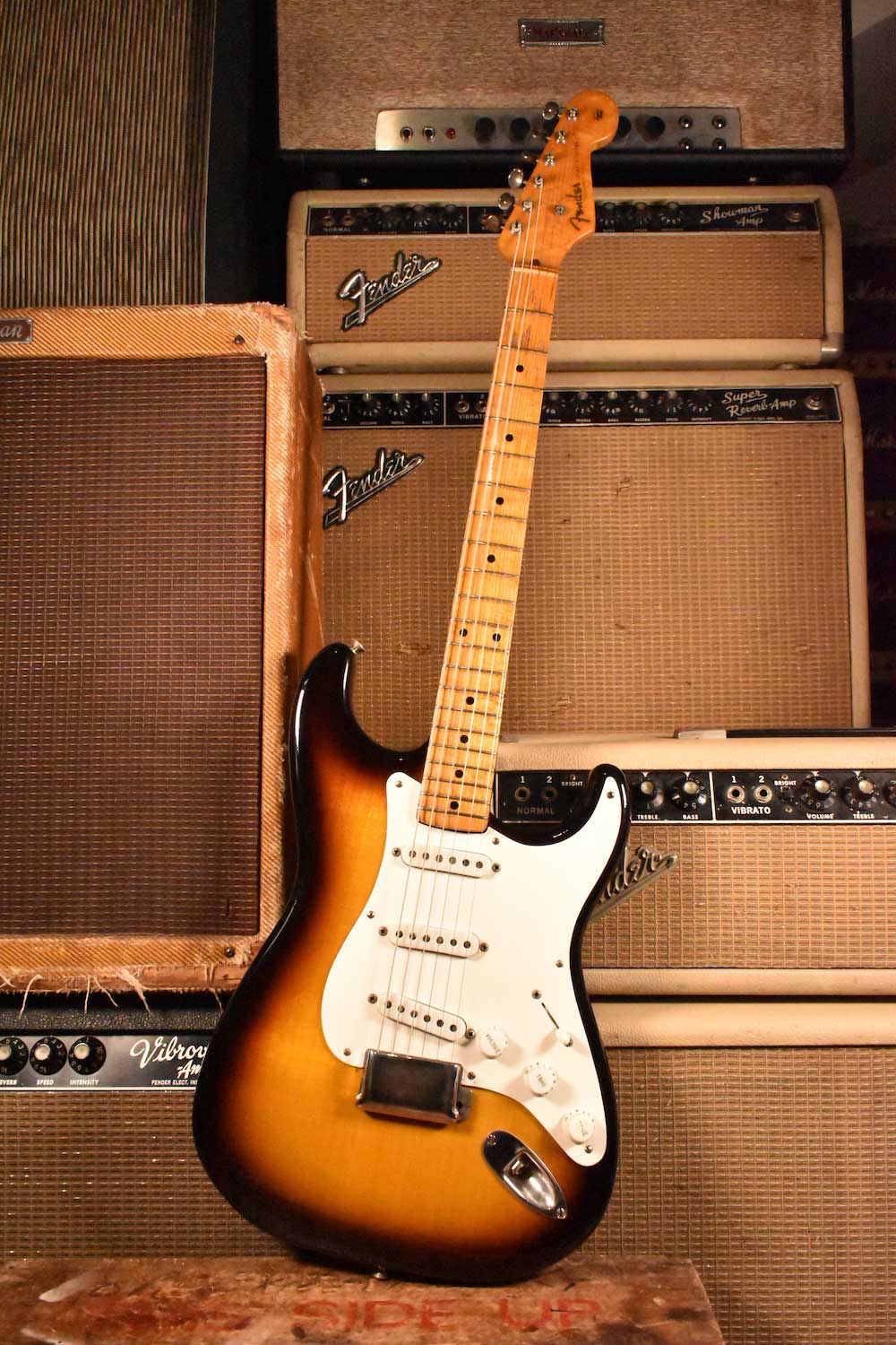 1954 Fender Stratocaster serial number 0015 - Cesco's Corner Guitars